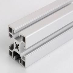 Silber-Aluminium-Profil eloxiert
